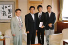 表敬訪問B